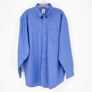 Brooks Brothers Classic Button Down Shirt Size 17-34